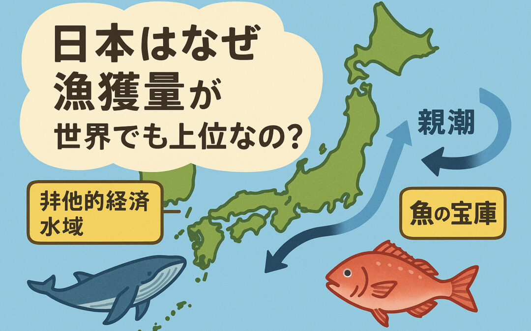 【小6読解はかせ】日本はなぜ「魚の宝庫」なの？～海と地形が生んだ豊かな漁業～