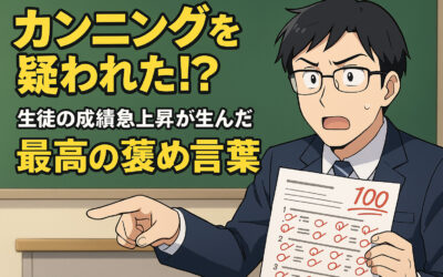 「カンニングを疑われた!?」——生徒の成績急上昇が生んだ最高の褒め言葉